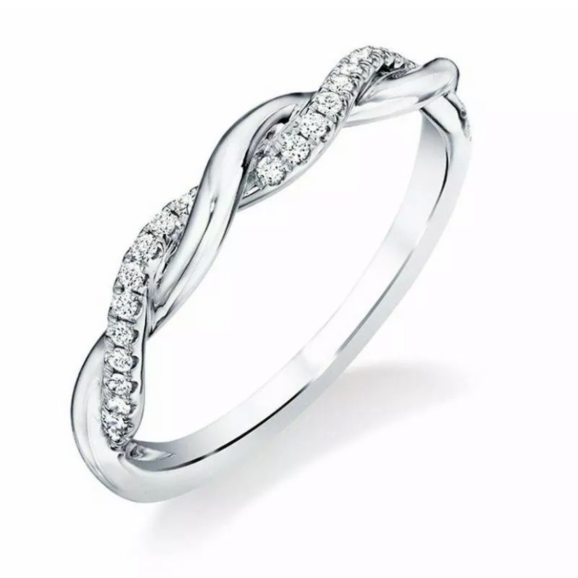 925 Silver Infinity Ring